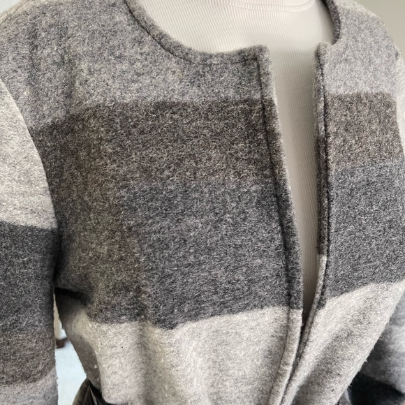 MAX STUDIO Gray Wool Cardigan Size M - Picture 7 of 9